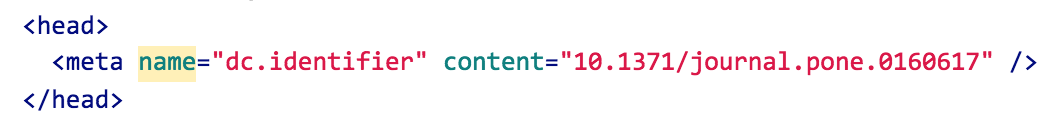 example of code